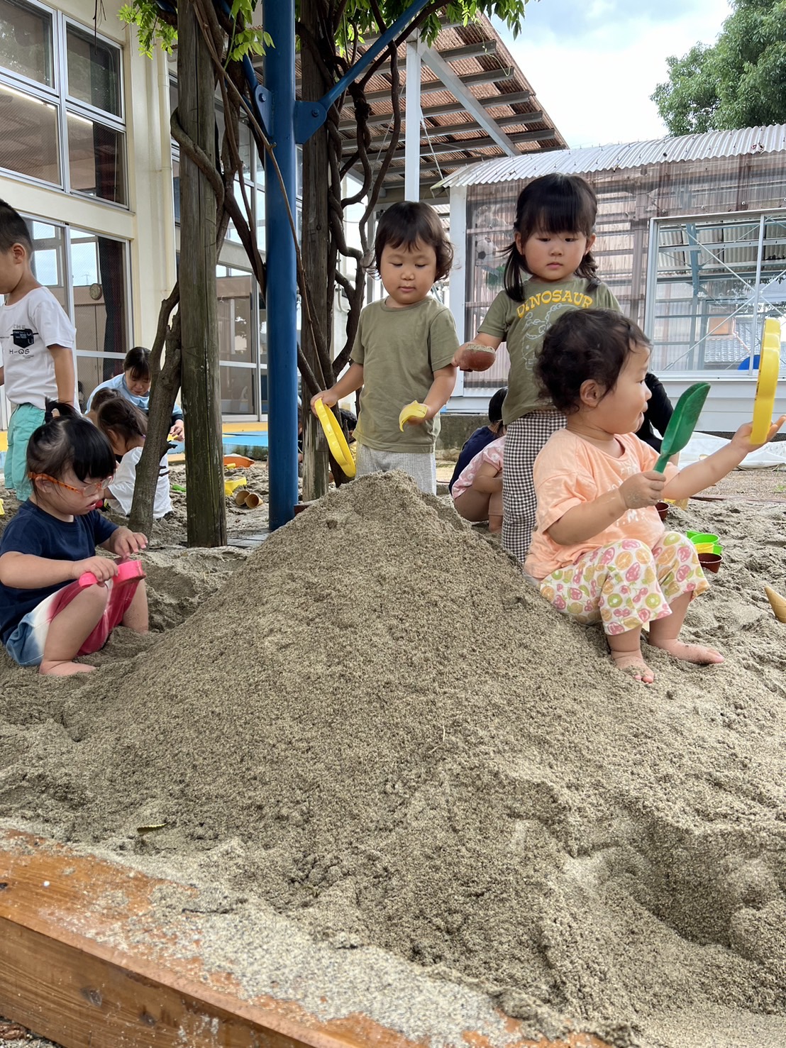 お砂場あそび