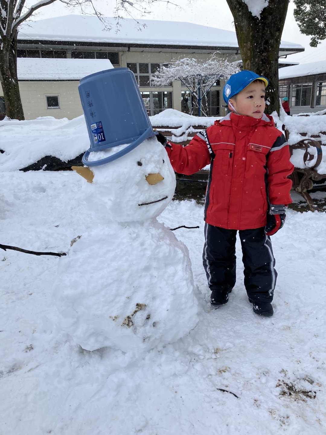 待ちに待った雪遊び！