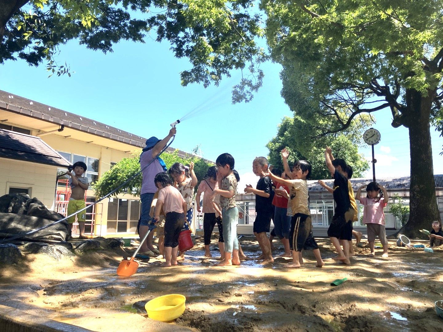 どろんこ遊び