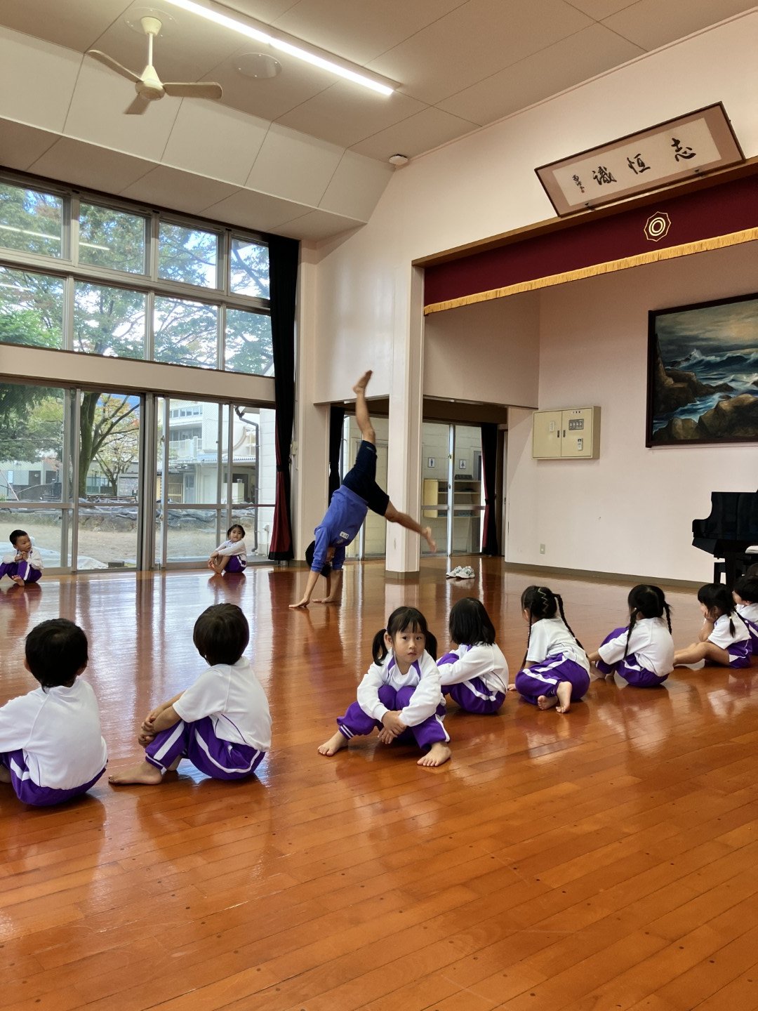中学生の職場体験（池田中学校）